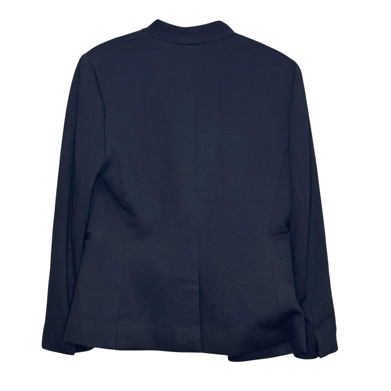 J Crew Going Out Blazer Womens 4 Black Open Front Work Office Suit Jacket