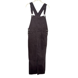 Free People We The Free Ziggy Denim Overalls Size Small Mocha Brown