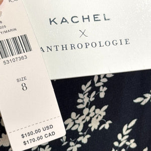 KACHEL x Anthropologie Haven Floral Wide-Leg Pants Size 8 NEW $150