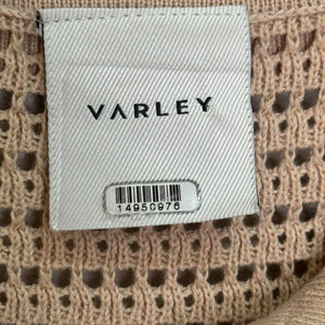 Varley Clayton Polo Beige Size Large