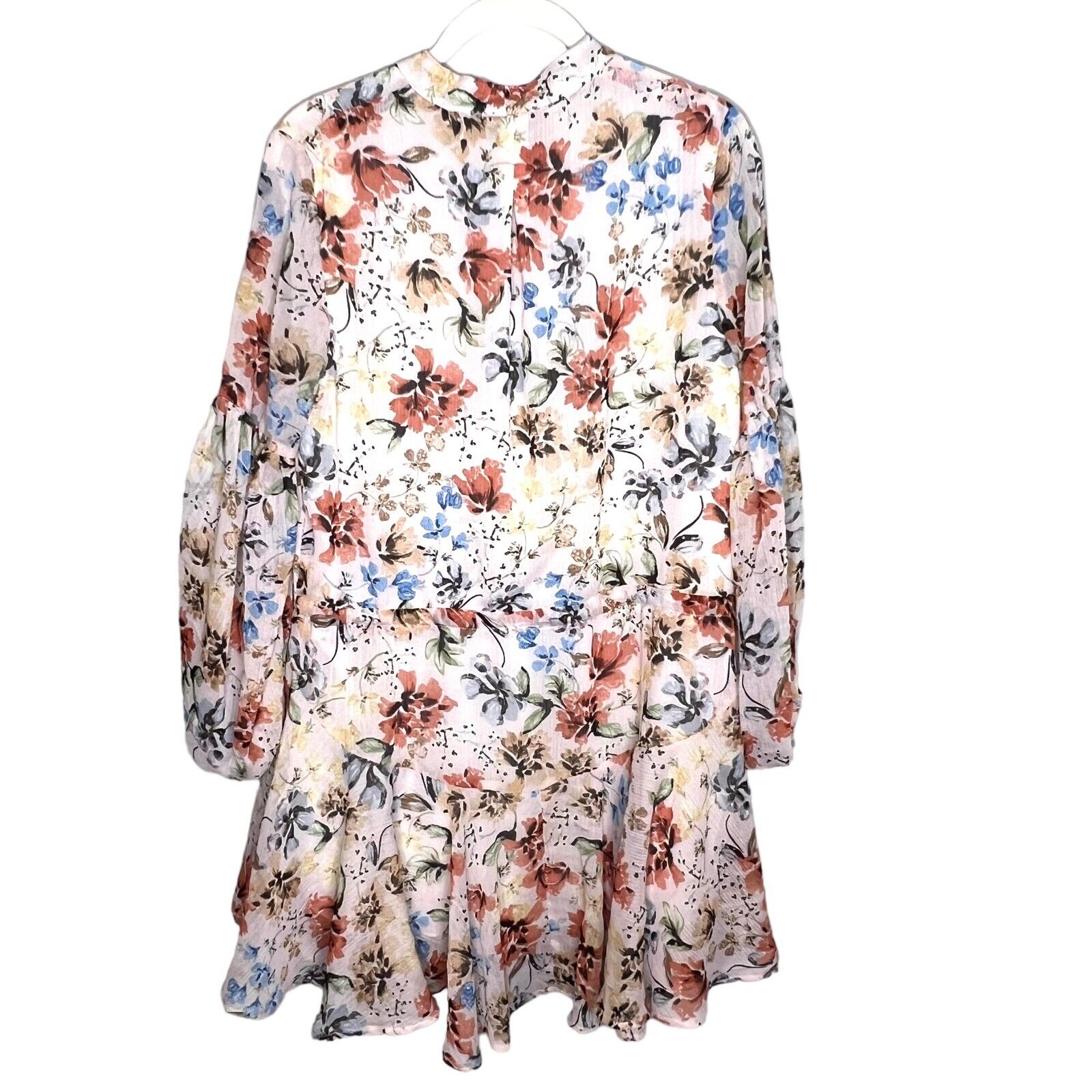 VICI Vienne Floral Balloon Sleeve Dress Size Small