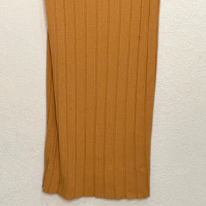 House of Harlow Brown Ribbed Mini Bodycon Dress Size Large NEW