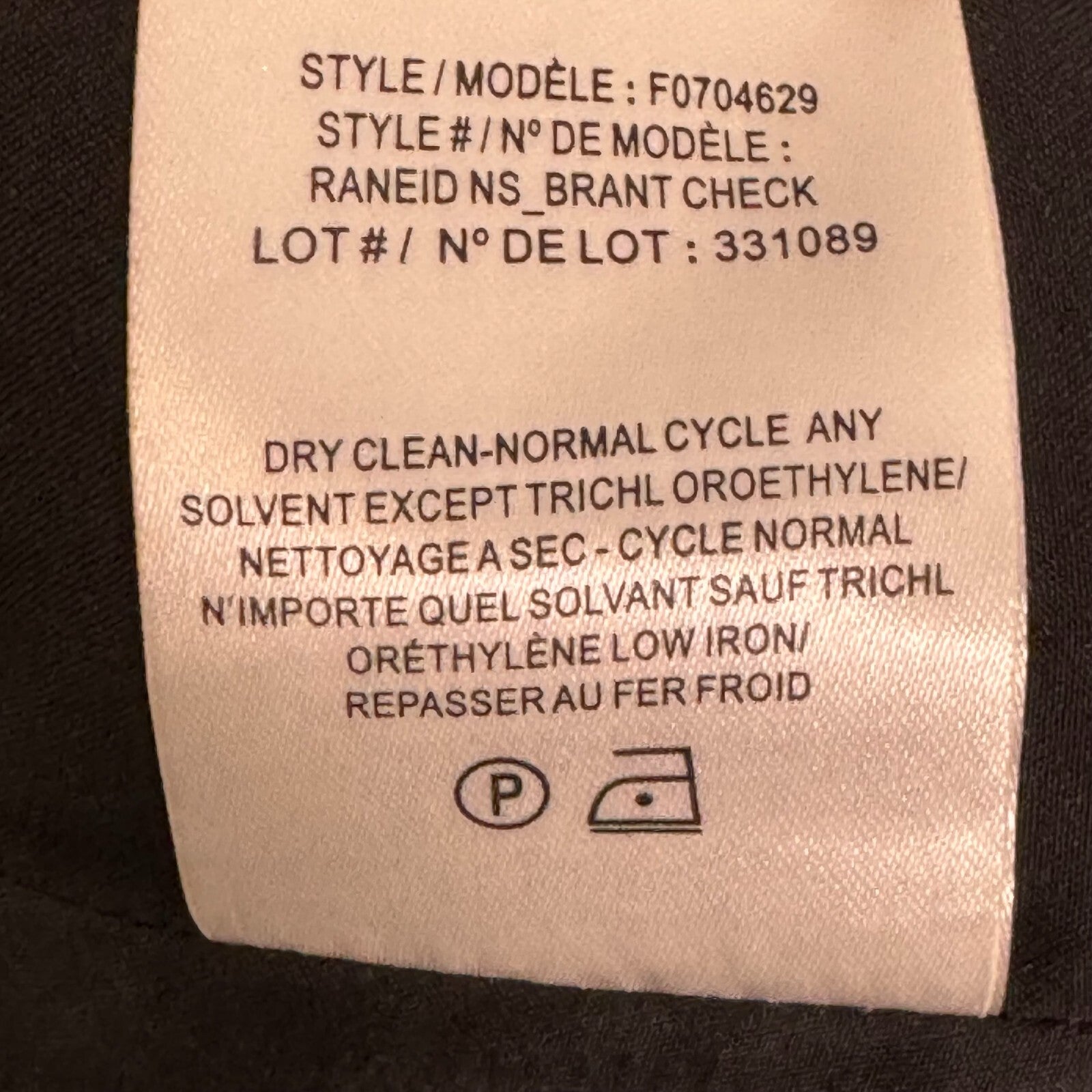 Theory Raneid Brant Check Plaid Dress Size 10 Sleeveless Jumper Gray Career
