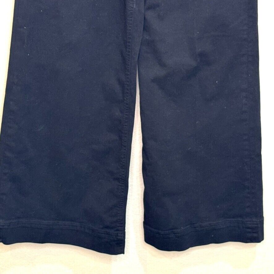 Anthropologie Maeve Wide Leg Jeans Size 27 Black $130