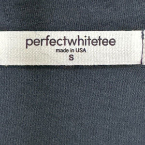 perfectwhitetee NEW Slate Blue Long Sleeve Tee Size Small