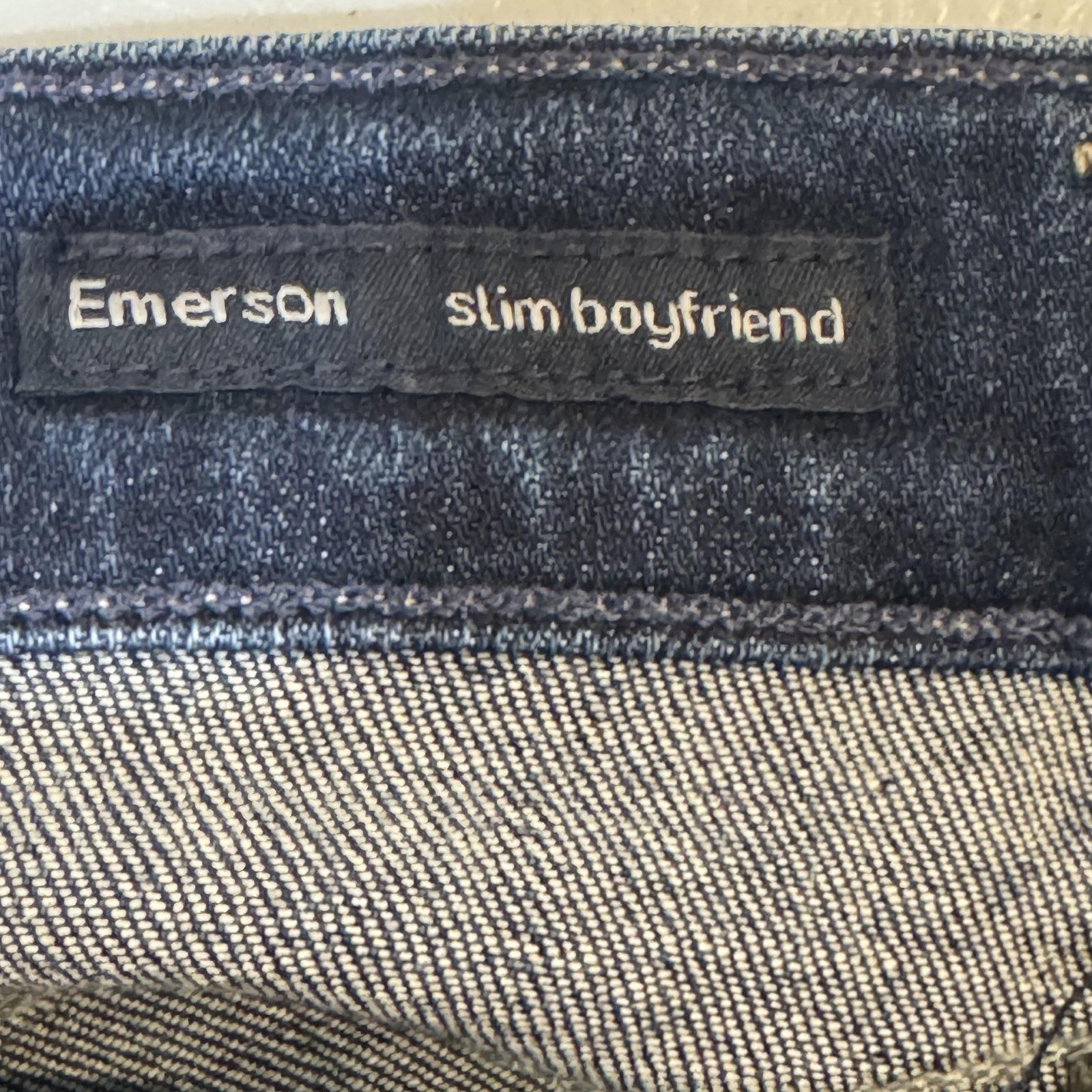 Citizens of Humanity Emerson Jeans Womens 27 Blue Slim Boyfriend Distressed USA