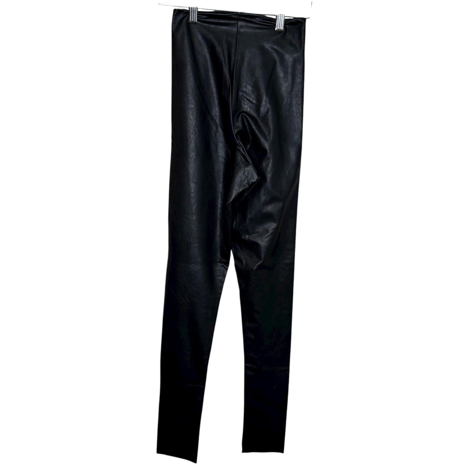 Commando Leggings Womens Small Black Faux Leather Perfect Control Made USA SLG06
