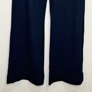 ME+EM NEW Black Simplicity Ponte Kick Flare Pants Size 10 $245