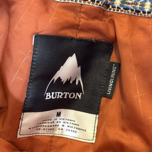 Burton Pants Womens Medium Orange Society Insulated Snowboard Ski Living Lining