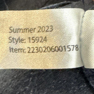 Marine Layer Sydney Romper Womens Large Blue Denim Button Front Pockets Summer