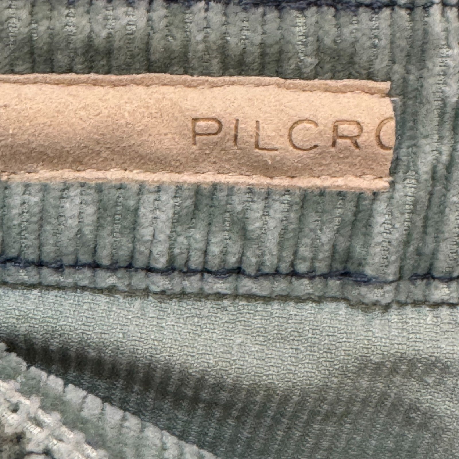 Anthropologie Pilcro The Icon Corduroy Jeans Pants Size 27 Green Flare Low Rise