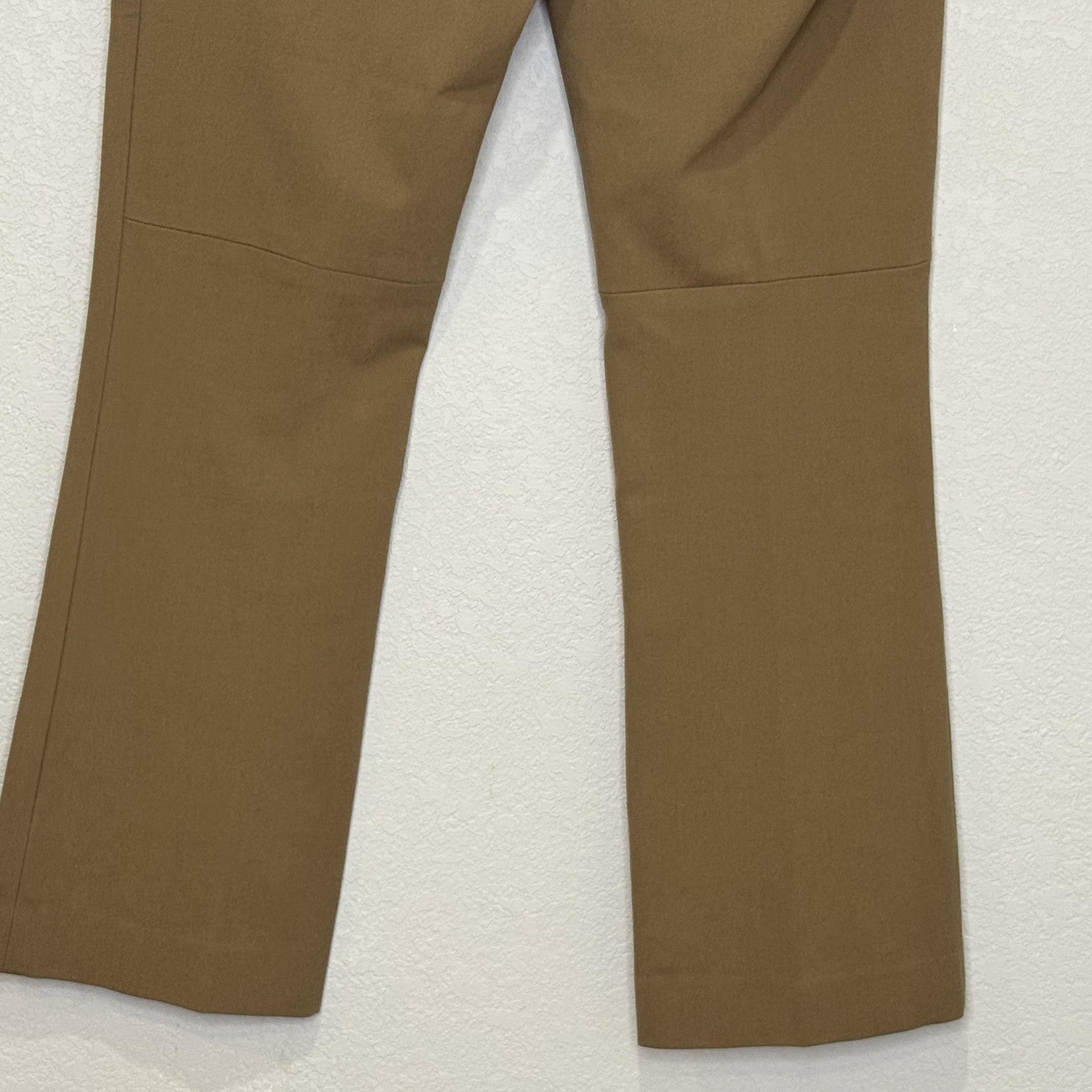 Theory Pants Womens 6 Brown Flare Trouser Dress Slacks Office Business Career