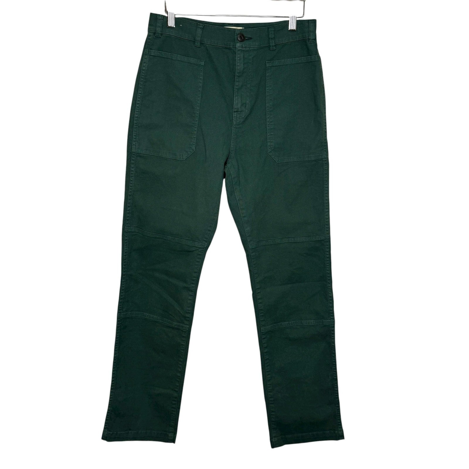 Madewell Pants Womens 28 90s Straight Utility Patch Pockets High-Rise