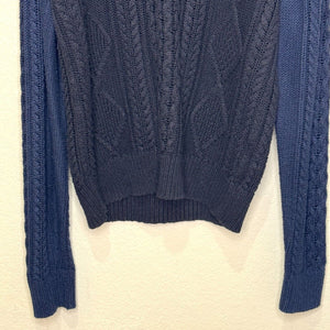 JW Anderson x Uniqlo Sweater Mens Size Small Fisherman Cable Wool Blend Sweater