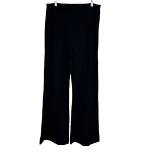 ME+EM NEW Black Simplicity Ponte Kick Flare Pants Size 10 $245