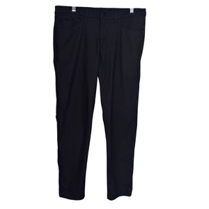 lululemon Mens Black Classic-Fit 5 Pocket ABC Pants Size 33