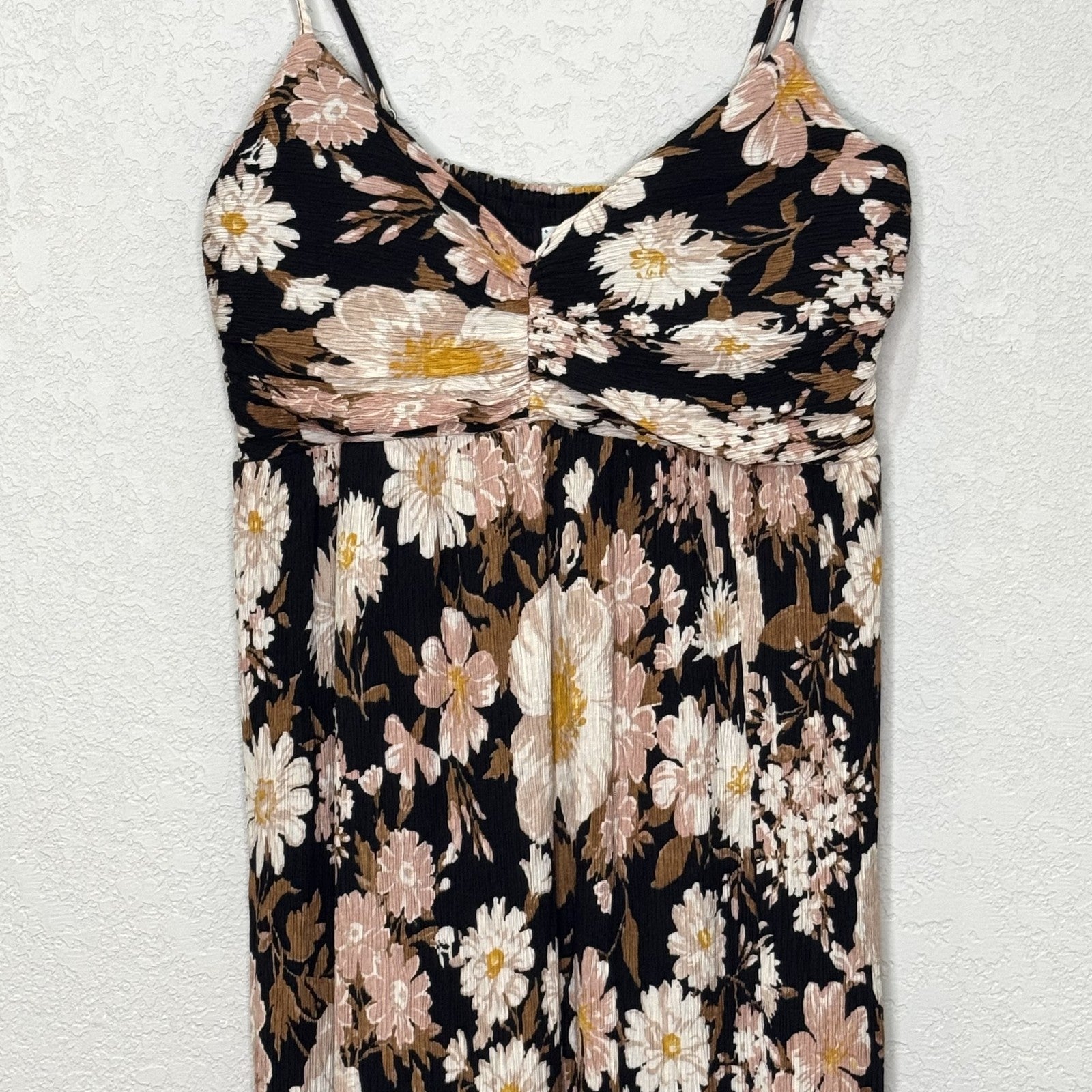 Abercrombie & Fitch Dress | Size Small | Black Floral - Flair - Style