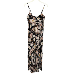Abercrombie & Fitch Dress | Size Small | Black Floral - Flair - Style