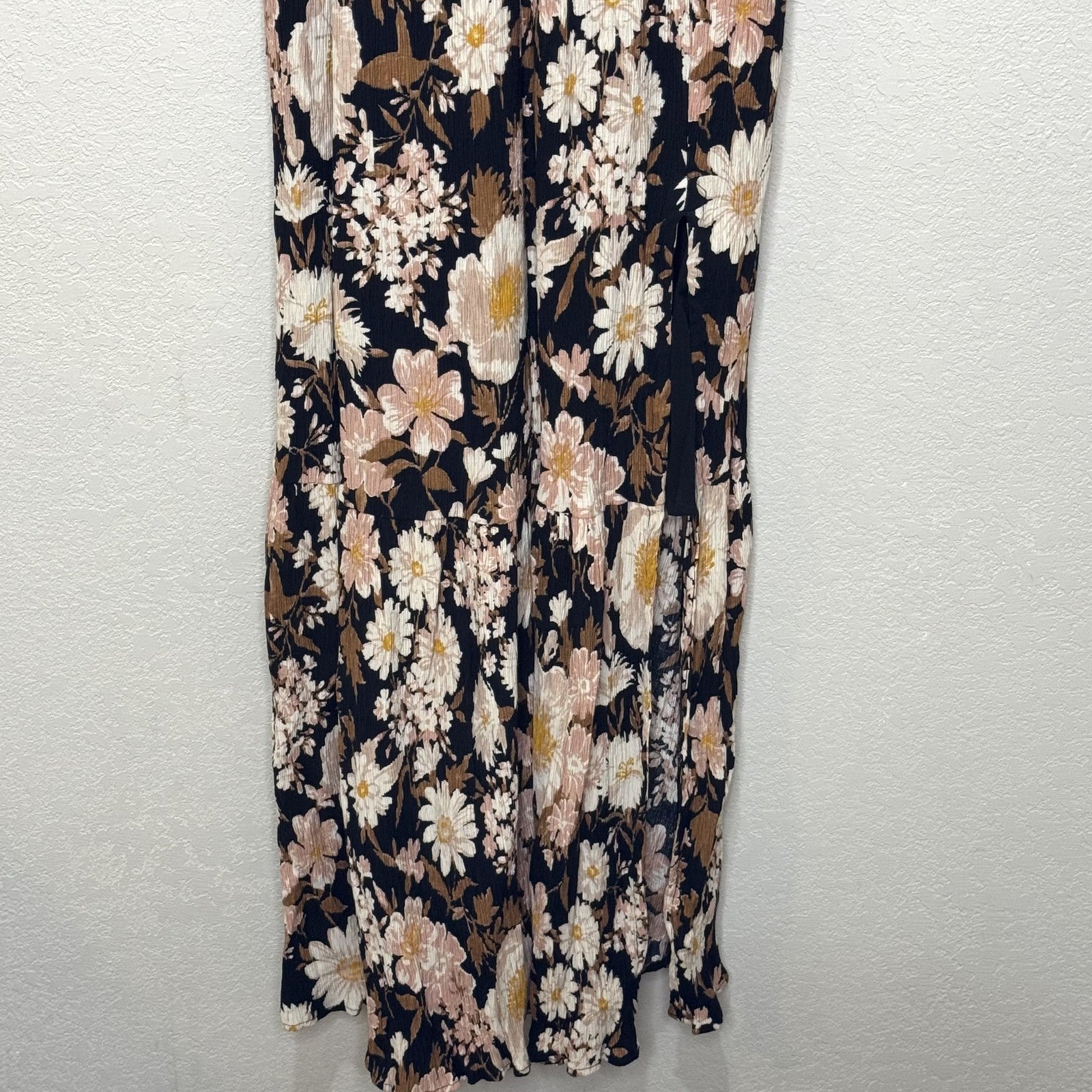 Abercrombie & Fitch Dress | Size Small | Black Floral - Flair - Style