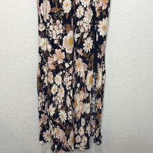 Abercrombie & Fitch Dress | Size Small | Black Floral - Flair - Style