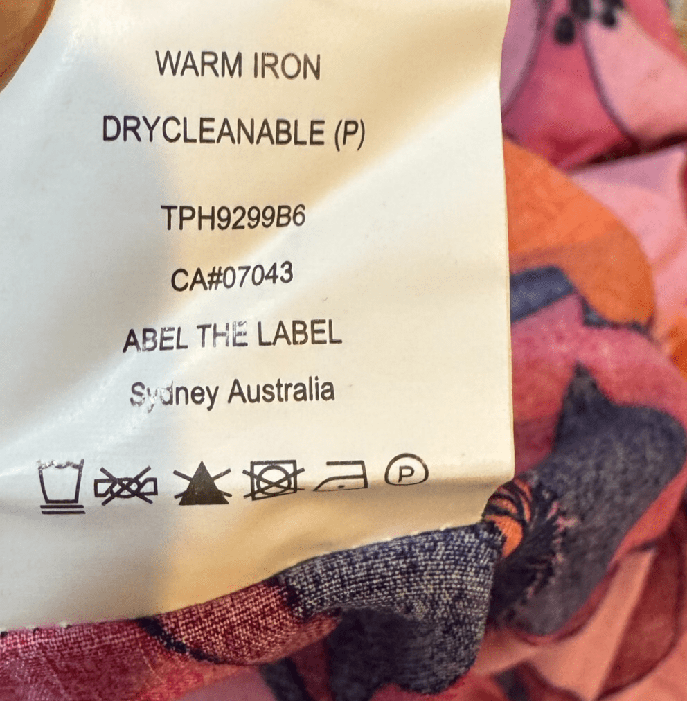 Able The Label Hollywood Halter Dress Size Medium NEW Bright Tropical Bird Print - Flair - Style