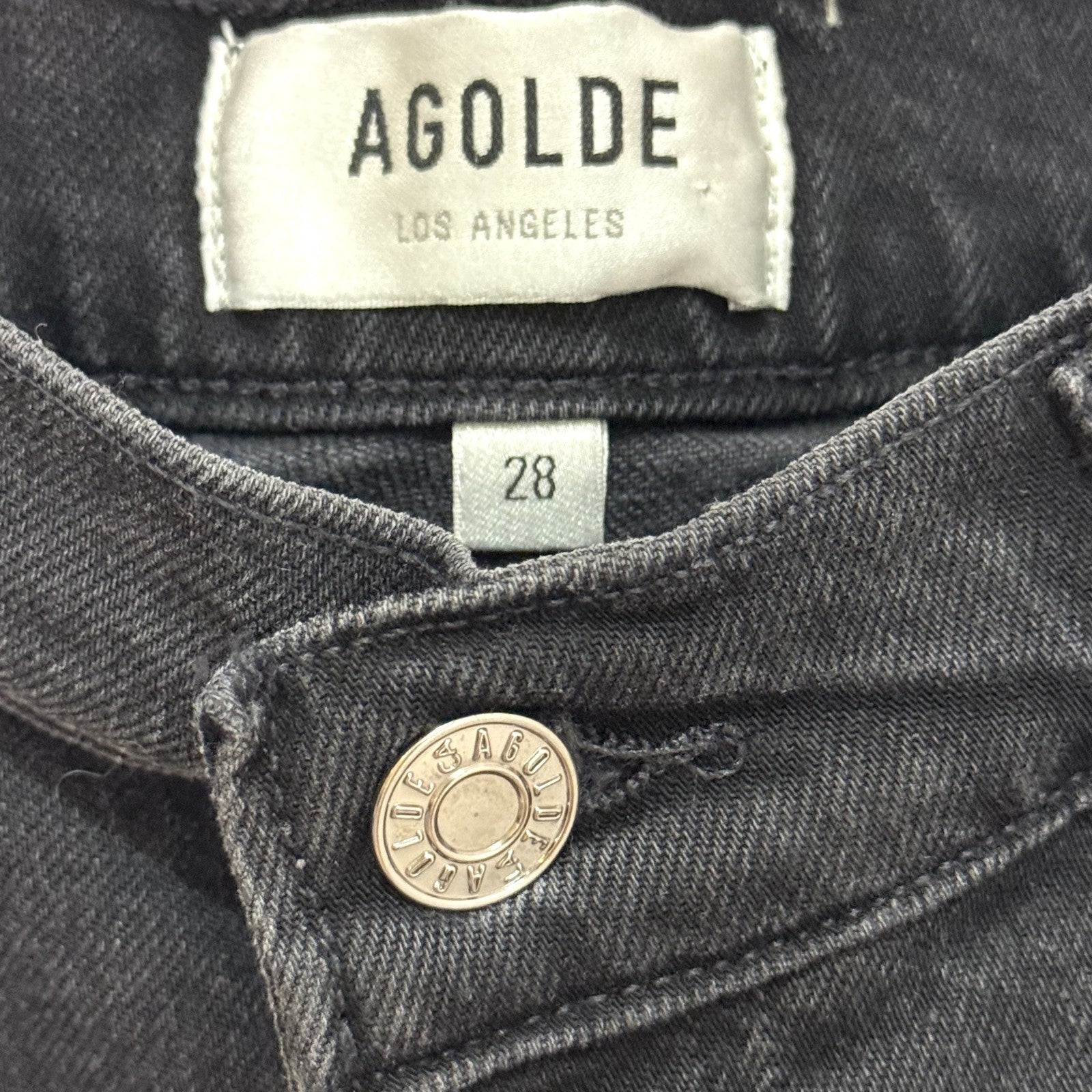 AGOLDE Riley Jeans | Size 28 | Black - Flair - Style