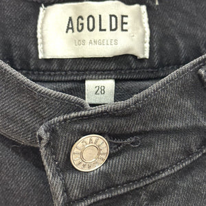 AGOLDE Riley Jeans | Size 28 | Black - Flair - Style