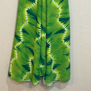 Altuzarra Maxi Skirt 34 US Size 2 NEW $1295 Thalissa Green Print Vacation Summer - Flair - Style