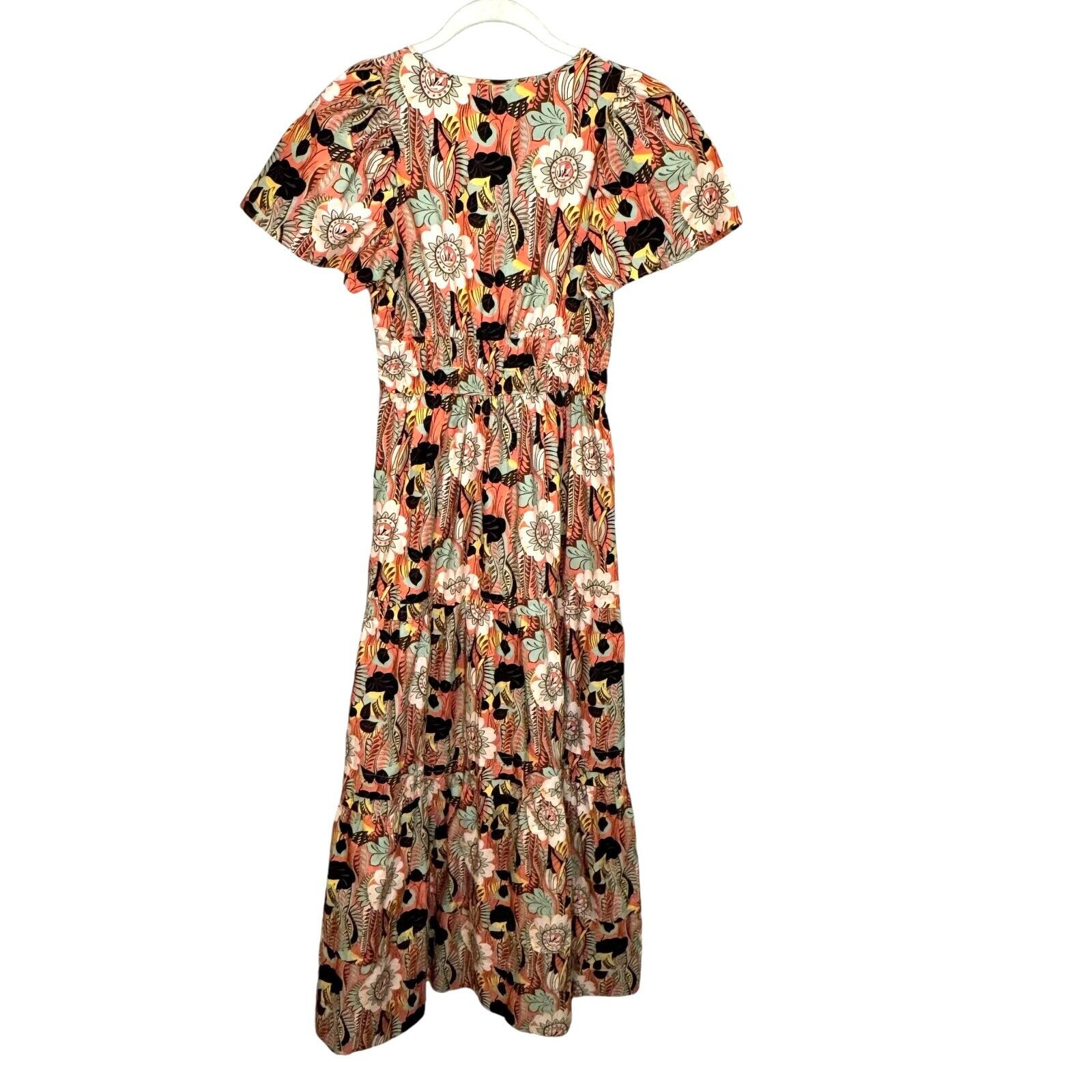 Anthropolgie Maeve Somerset Dress Size XXS Botanic Garden Floral - Flair - Style