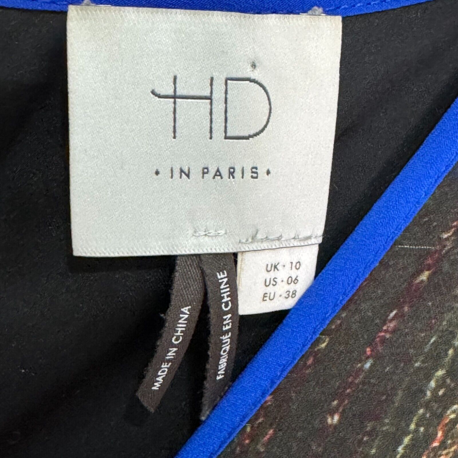 Anthropologie HD in Paris Andaz Maxi Dress Size 6 Cross Hatch Pattern - Flair - Style