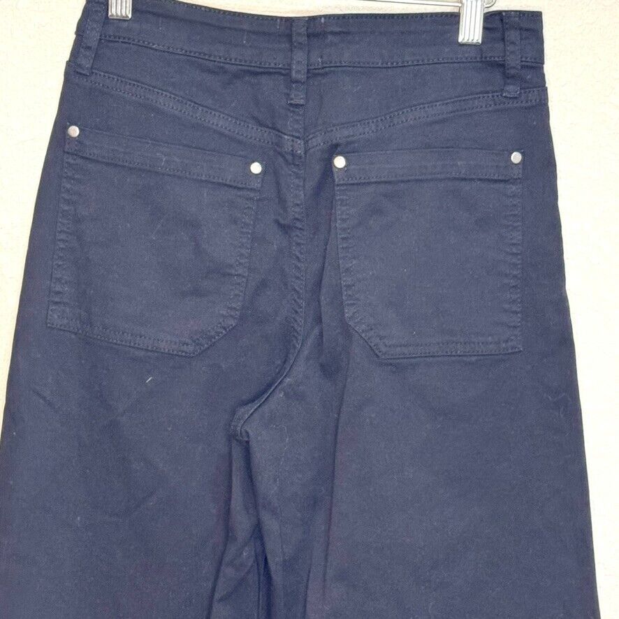 Anthropologie Maeve Wide Leg Jeans Size 27 Black $130 - Flair - Style