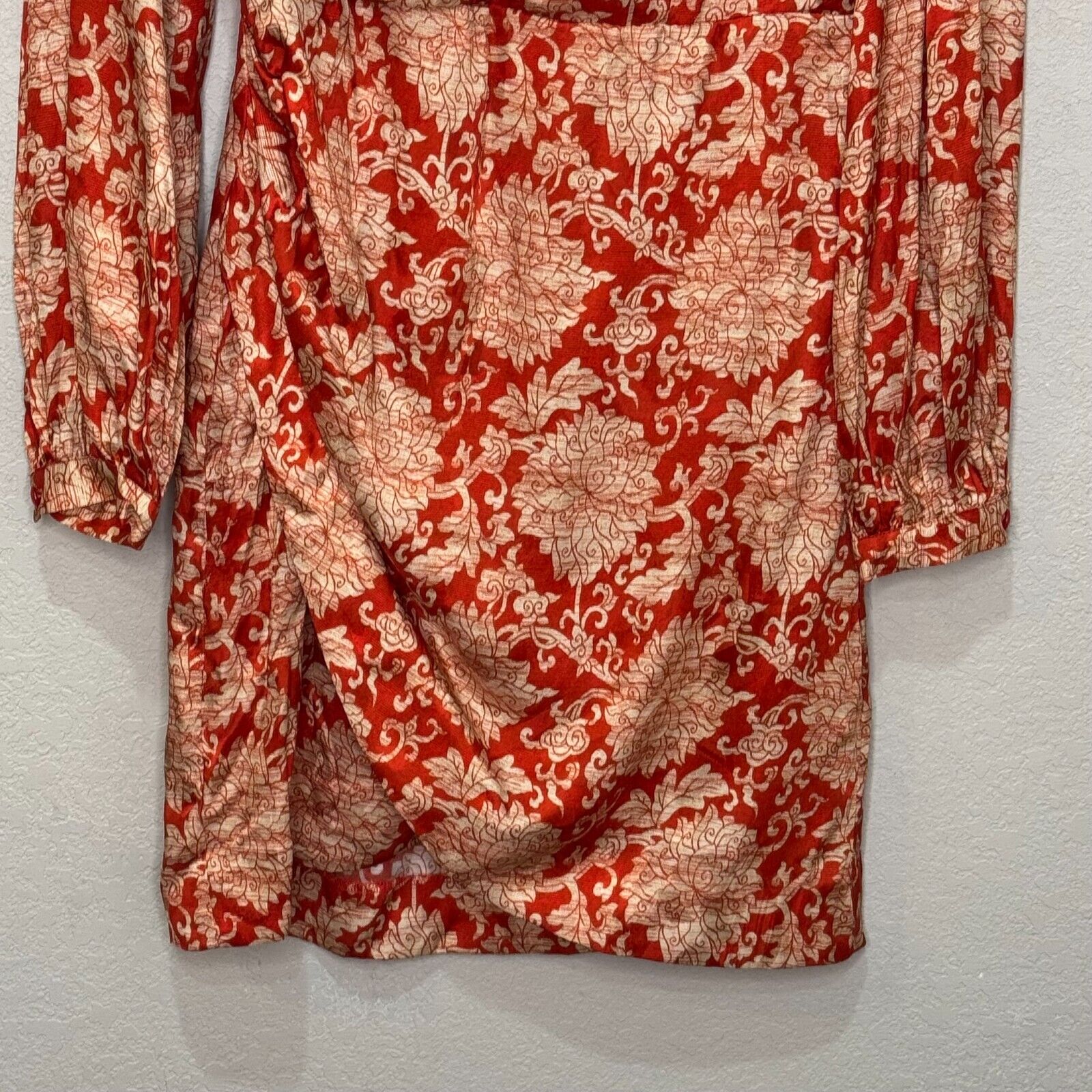 Anthropologie Skylar Surplice Silk Blend Mini Dress Size 4 NEW $258 - Flair - Style