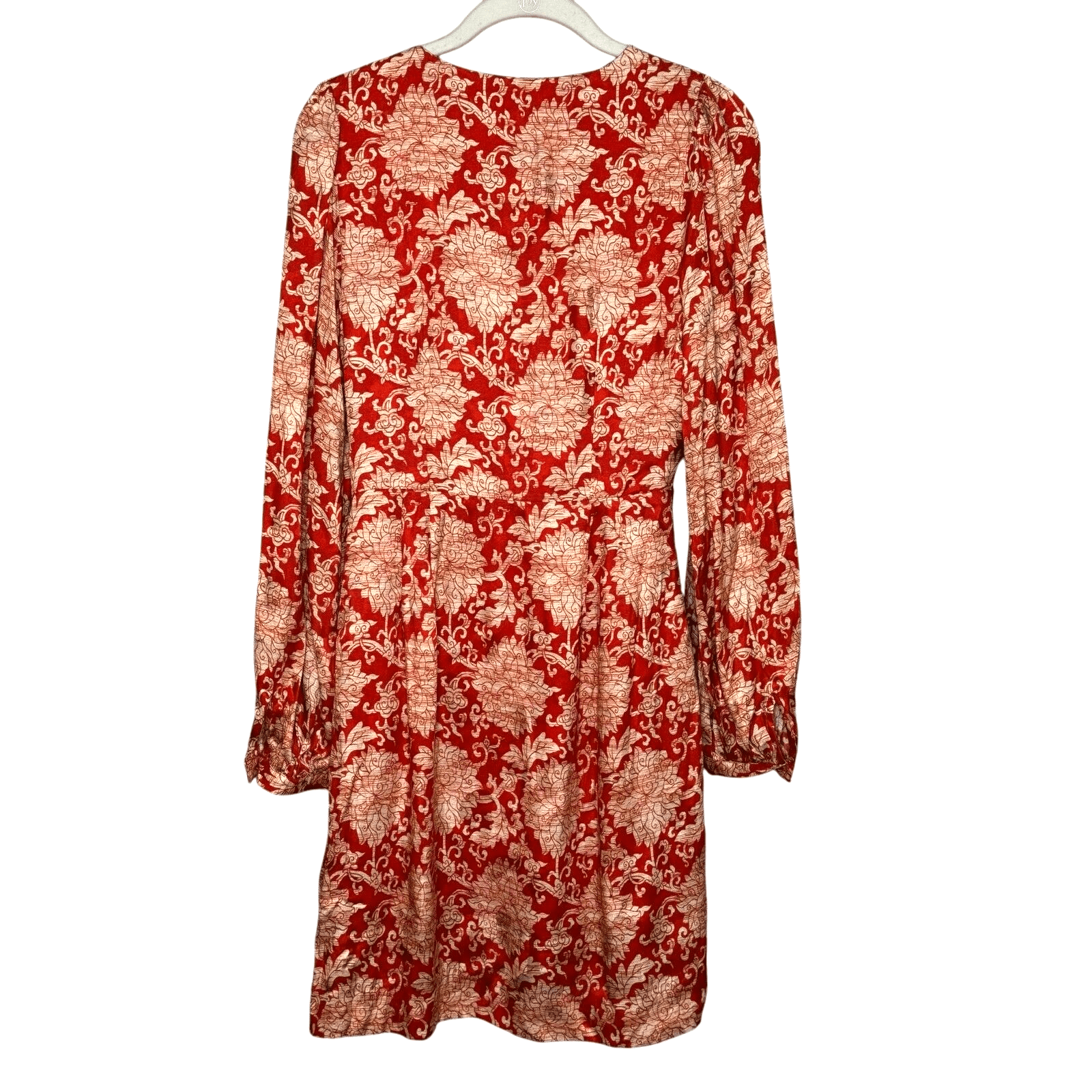 Anthropologie Skylar Surplice Silk Blend Mini Dress Size 4 NEW $258 - Flair - Style