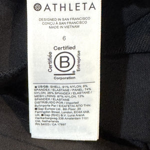 Athleta Pants Womens 6 Jogger Tapered Zip Pocket Nylon Spandex FA23 Activewear - Flair - Style