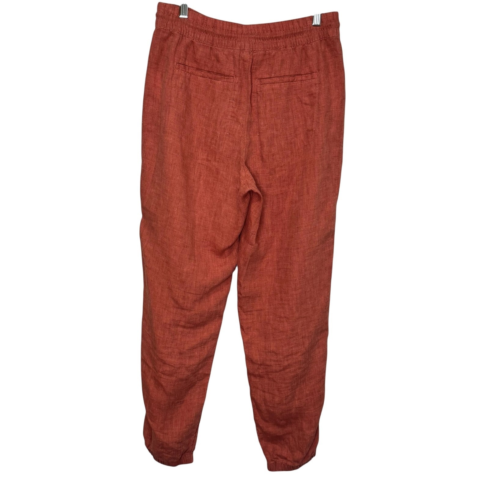Athleta Retreat Jogger Linen Pants | Size 6 | Rust - Flair - Style