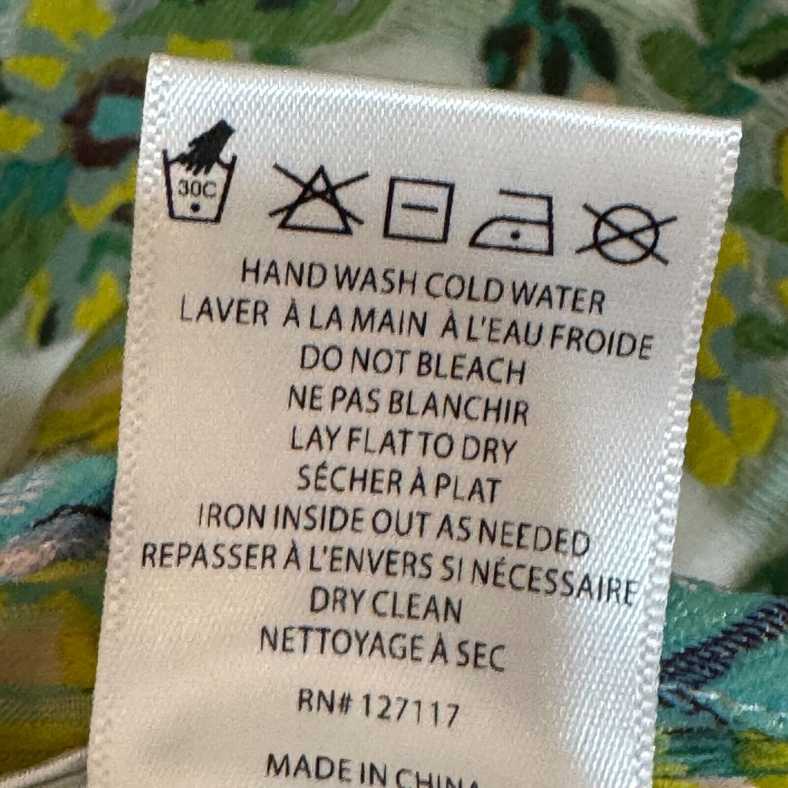 Badgley Mischka Mark & James Dress Size 8 Floral Sleeveless Yellow Blue White - Flair - Style
