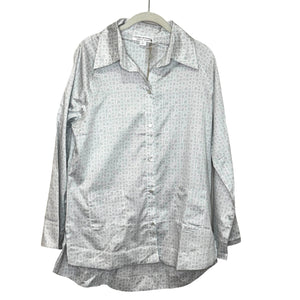Barefoot Dreams Nightshirt Size XL Covered In Prayer Geometric Print Cotton - Flair - Style