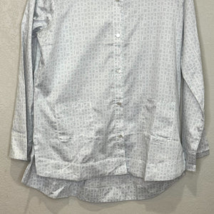 Barefoot Dreams Nightshirt Size XL Covered In Prayer Geometric Print Cotton - Flair - Style