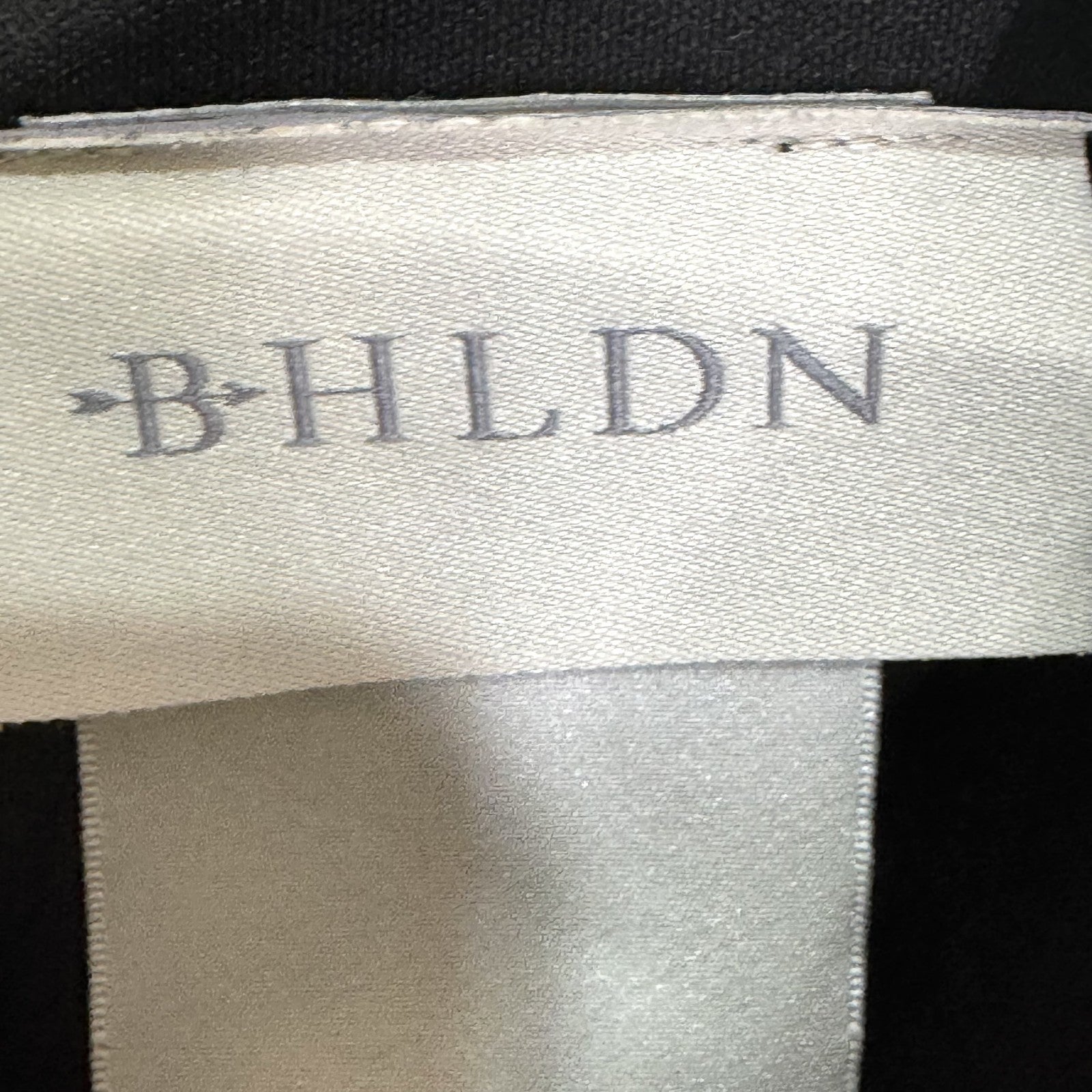 BHLDN Dress Dylan 10 Black One Shoulder Maxi Formal Evening Gown Slit Elegant - Flair - Style