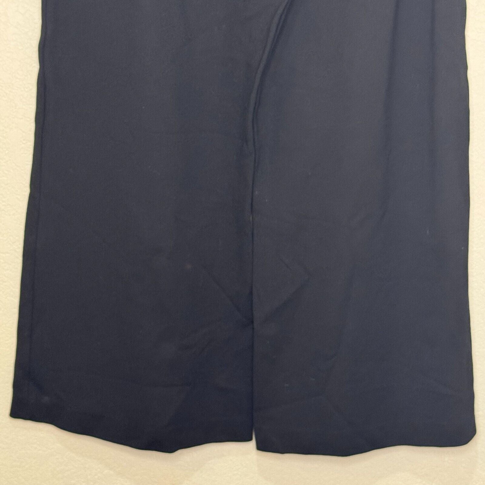 Boden Hampshire Ponte Culottes Pants Size 10L Black Wide Leg - Flair - Style