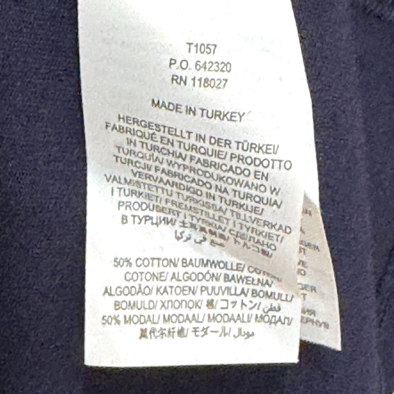 Boden Supersoft Navy Blue Flutter Sleeve Tee Shirt Size 14 Cotton Modal - Flair - Style
