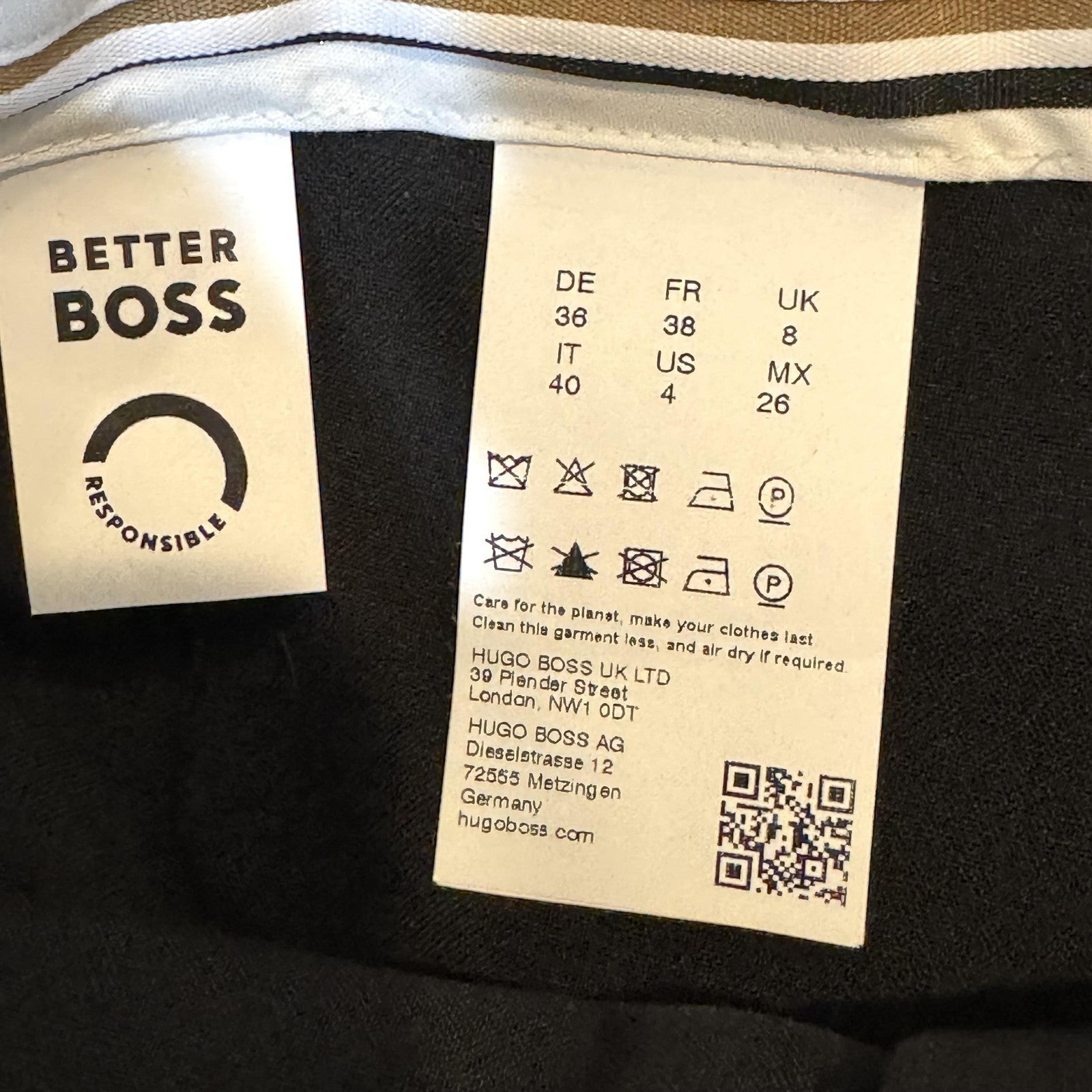 BOSS Pants | Size 4 | Black Tuleah - Flair - Style