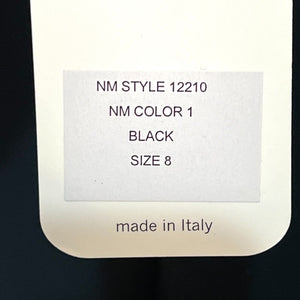 Chiara Boni Dress Size 44 Approx US Size 6 NEW Black LBD Bodycon $515 - Flair - Style