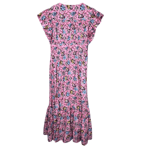 Derek Lam 10 Crosby Dress Size 6 Greta Pink Flutter Sleeve Button Down - Flair - Style