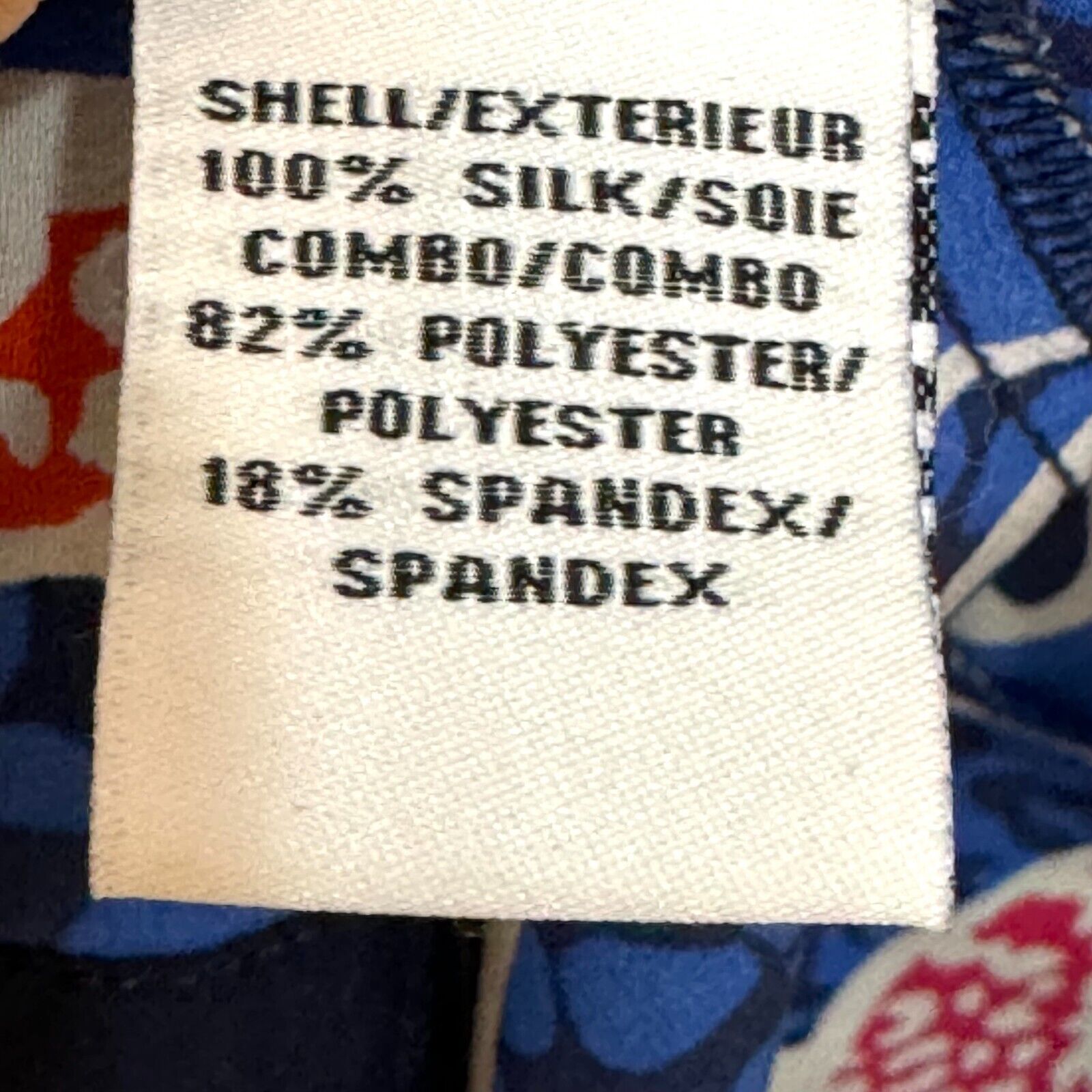 Diane Von Furstenburg DVF Blouse Shirt Size 4 Blue Silk Pattern Lorelei Two - Flair - Style