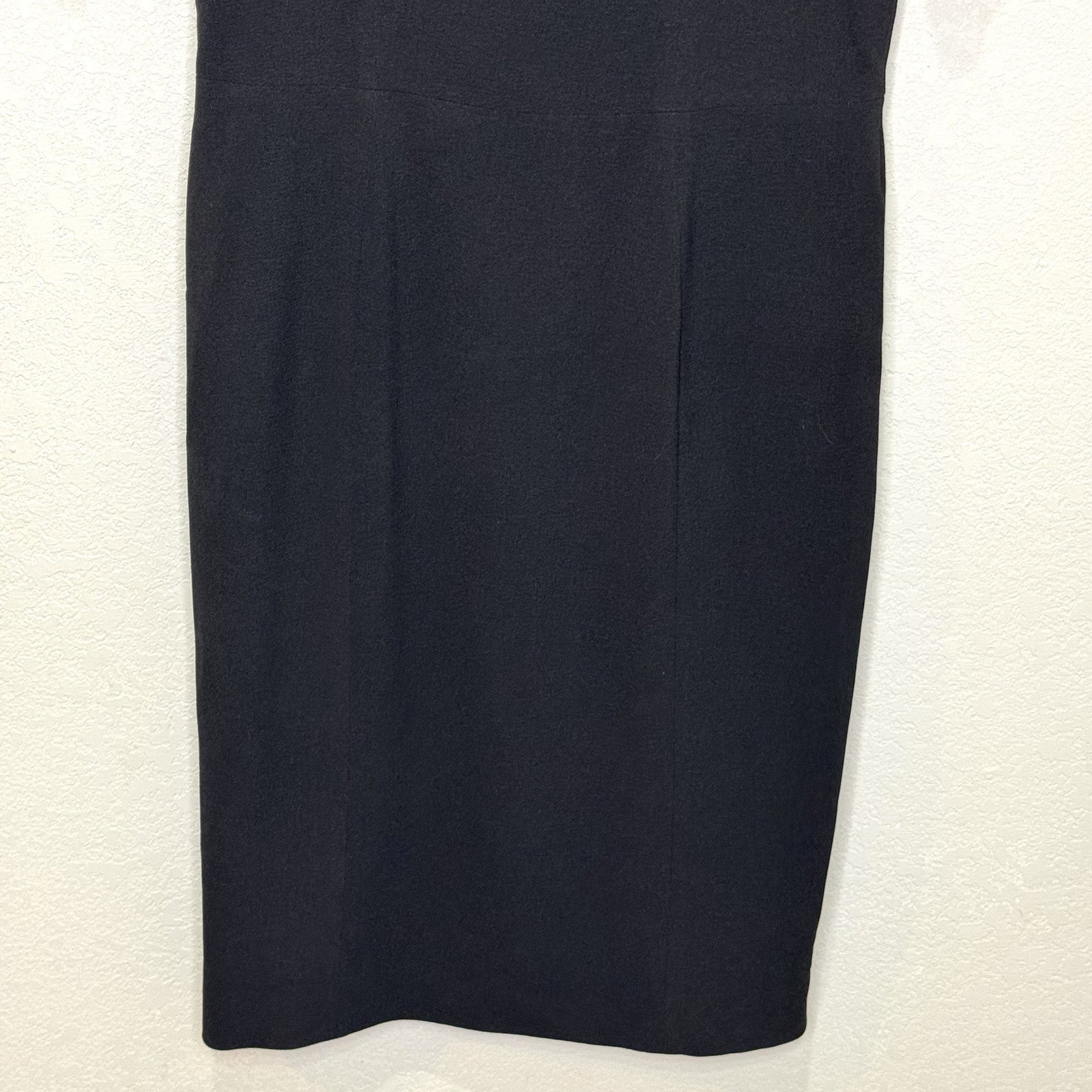 Dress The Population Ruth Dress Size Large Black Ruth Sheath Short Sleeve Lined - Flair - Style