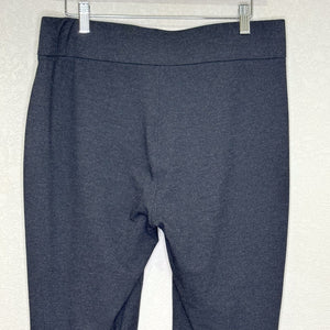 Eileen Fisher Pants Medium Charcoal Slim Pull On Stretch Italian Fabric Comfort - Flair - Style