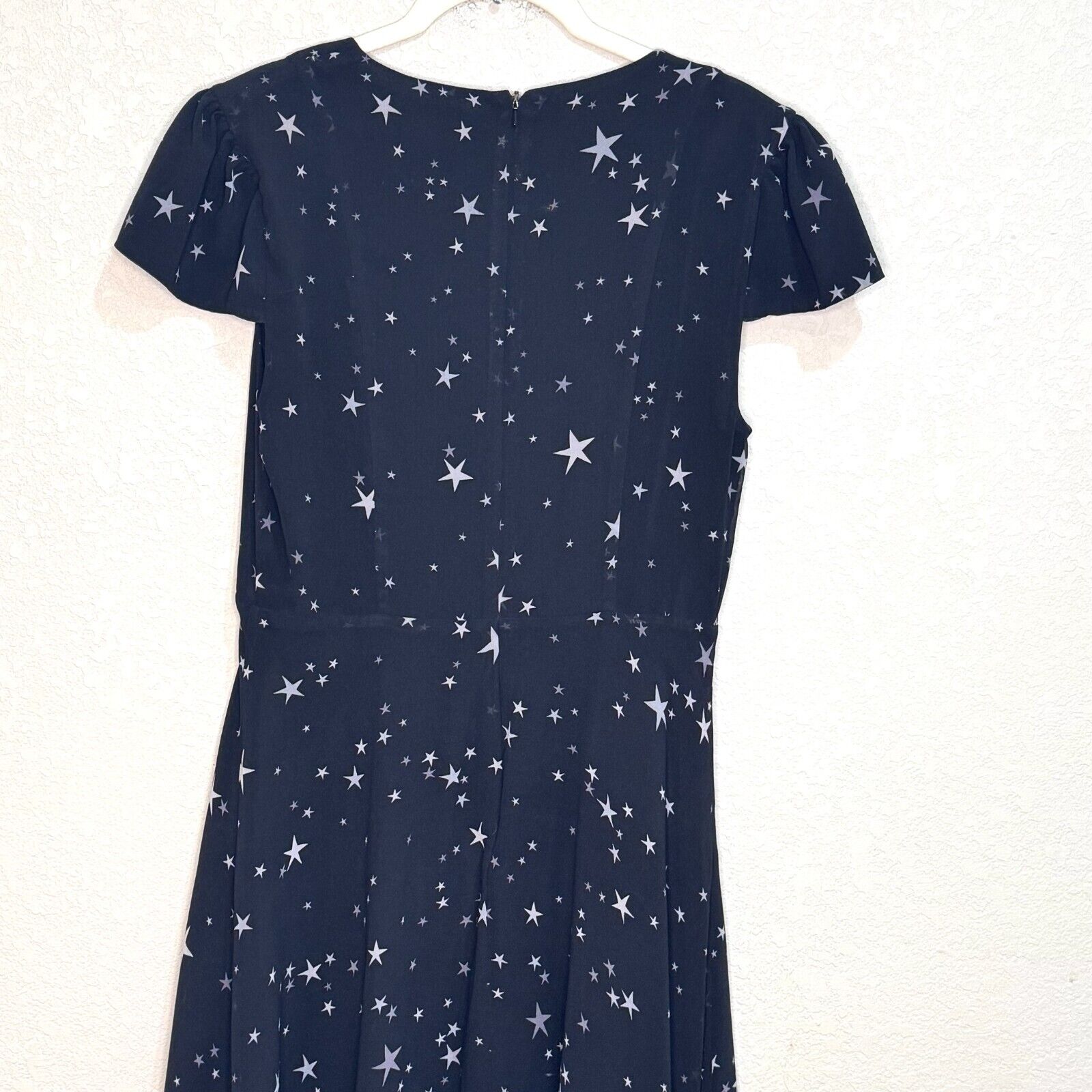 Fame and Partners Dress Black White The Rumi Starry Night Maxi Gown Size 10 - Flair - Style
