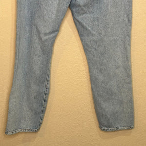 FRAME Jeans Size 30 Light Blue Distressed Le Original Ankle - Flair - Style