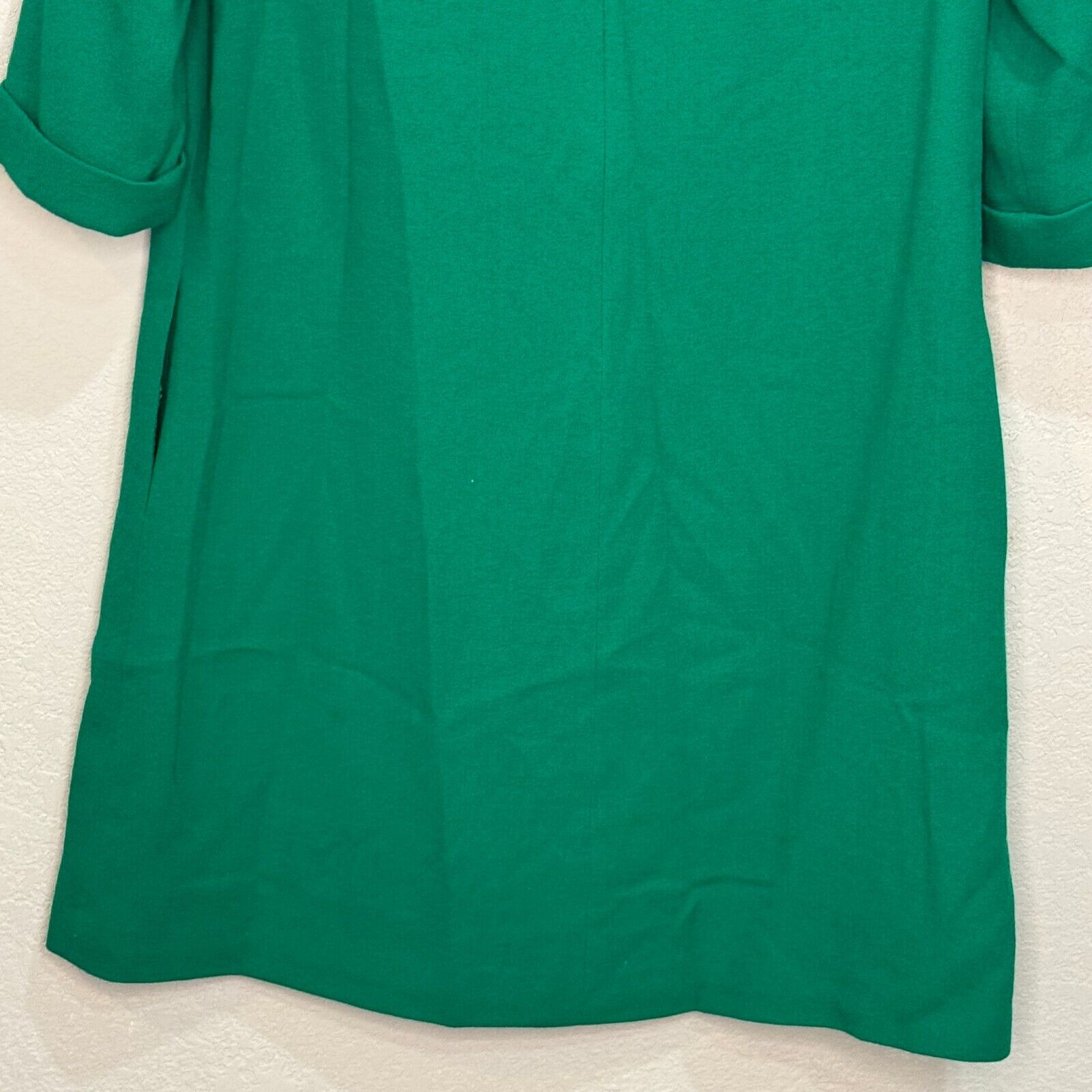 goat London Jane Lewis Dress US Size 8 Green Wool Sheath - Flair - Style